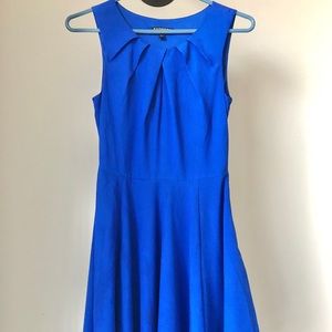 Royal Blue Fit & Flare Dress